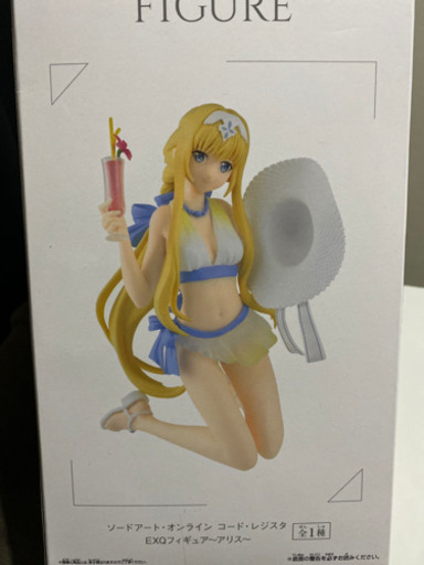 Sao コード レジスタ Exqフィギュア アリス フークレエ 東山田のフィギュアの中古あげます 譲ります ジモティーで不用品の処分