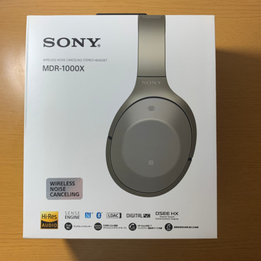 SONY MDR-1000X ワイヤレスノイズキャンセリングヘッドホン ソニー