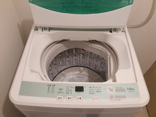洗濯機 YAMADA YWM-T70D1 HerbRelax 7KG 2017年製　配送手配可能