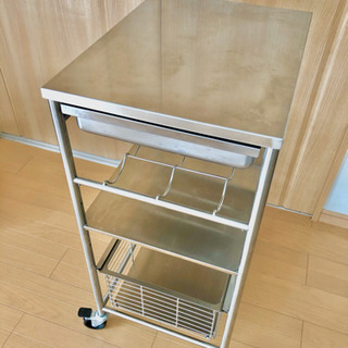 IKEA/キッチンワゴン、ワインストッカー