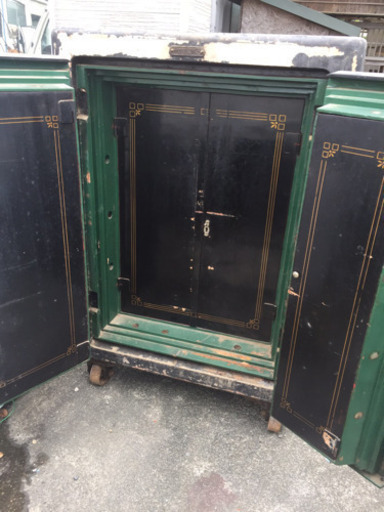 大型金庫 いろはダイヤル レトロ 昭和アンティーク 骨董品  