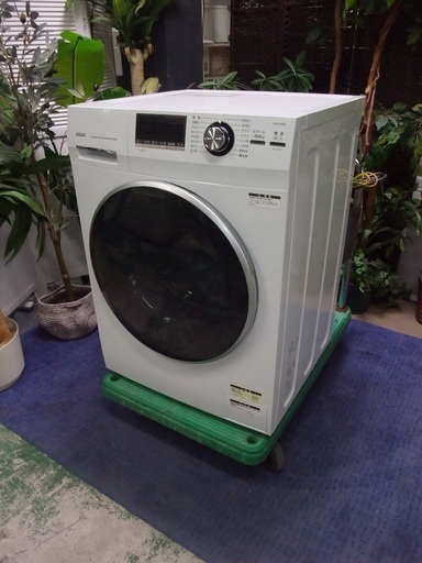 R1027) アクア ドラム式 AQW-FV800E 洗濯容量8.0㎏　2018年製! 洗濯機 店頭取引大歓迎♪