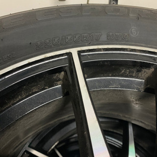 17インチスダットレス付きアルミホイール