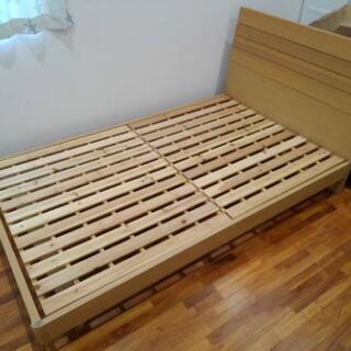 購入価格10万円セミダブルベッドセット！