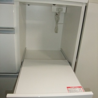 R1043) ニトリ キッチンボード モリス80 食器棚 店頭取引