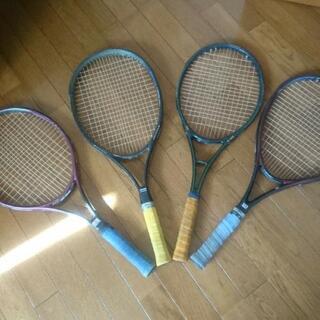 硬式テニスラケット4本