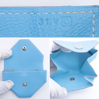 《HERMES/ルヴァンキャトル セレスト コインケース》ABランク 美品
