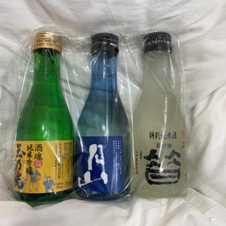 日本酒3種類セット♪飲み比べにおすすめ