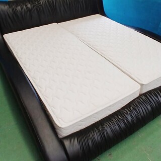 3*143 Armonia アルモニア 高級 Bambooマットレス モダン キングベッド キングサイズ ベッドフレーム