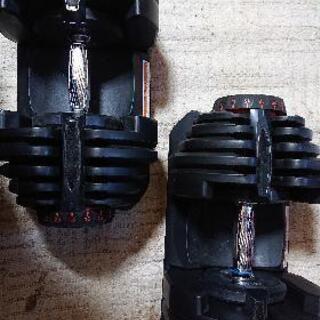 MRG 可変式ダンベル 5～40kg ×2(※一部不具合あり)
