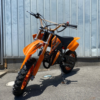 50cc ポケバイ　ポケットバイク　ダートバイク　モトクロスバイク　CR-DB02 オレンジ