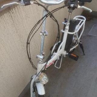 【 取引完了】電動アシスト自転車モペット式スポーク修理必要