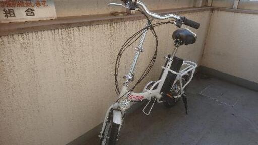 【 取引完了】電動アシスト自転車モペット式スポーク修理必要