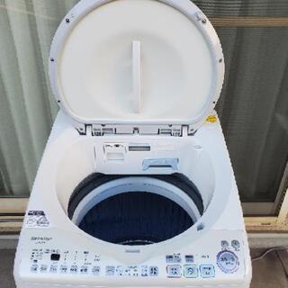 洗濯機 7KG 動作確認OK シャープ製 SHARP ES-TX72KS お風呂ポンプ 乾燥用