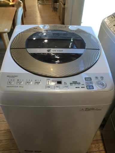【安心6ヶ月保証付】SHARP 全自動洗濯機 ES-GV90M-N 2013年製【ﾄﾚﾌｧｸ桶川店】