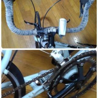 ルイガノ MV3B ミニベロ 自転車 20インチ グレー 整備済 良好