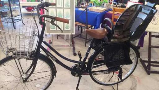 ☆HummlnG☆ ★ピカピカ(*^▽^)/★*☆♪✨自転車子供用チャイルドシートキャリア次★26インチ★