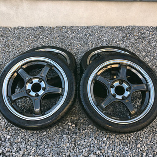スイフトスポーツに履いてたタイヤ&ホイールです！