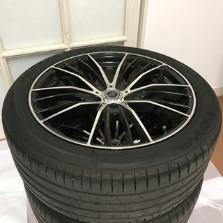 18インチ　ナット・盗難ナット付　ホイール　ドルフレン　6月29日取引可能