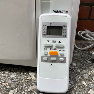 山善 窓用 エアコン 2016年製 中古 美品