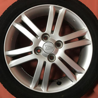 再値下げ‼️138-1ダンロップEC202 165/55R15 ダイハツ純正アルミ 