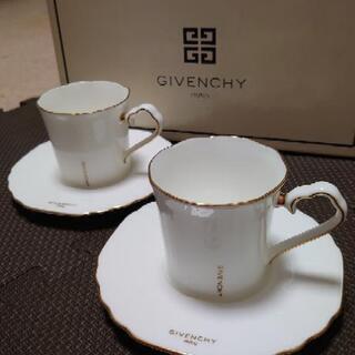 【値下げ】GIVENCHY  ペアカップ&ソーサーセット（2個）