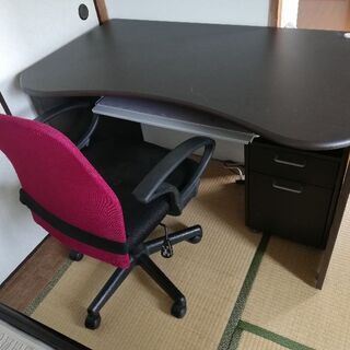 机と椅子、Office、勉強机、