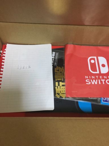 nintendo switch ネオン　新品、未開封
