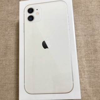 [新品未開封]iPhone11ホワイト128GB SIMフリー