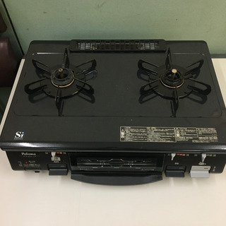 美品　パロマ ガスコンロ ガステーブル 都市ガス　左強火力 PA-N39P-L