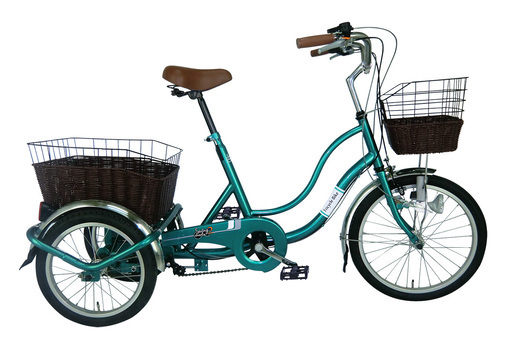 【新品未使用】ミムゴ 価格9万円 三輪自転車G SWING CHARLIE2 (スウィングチャーリー2) MG-TRW20G グリーン ■L23588YER-2005611-7501