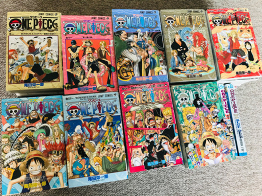 ワンピース 単行本 1〜92巻＋キャラクター大名鑑BLUE DEEP1冊 計93冊