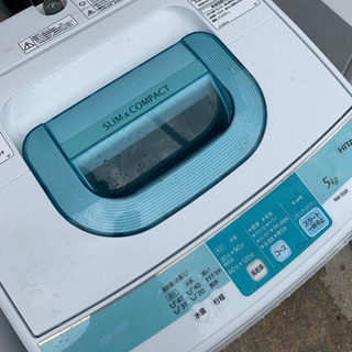 日立　HITACHI 洗濯機　5キロ　2014年製