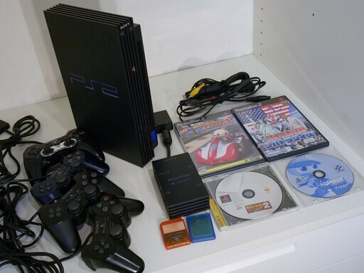 【PlayStation 2】マルチタップ付 ４人対戦セット★家族で遊ぼう★