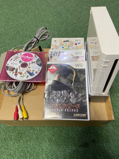 Wii u セットと　Wiiセット　欠品あり