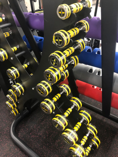 縦型ダンベルラックセット 1kg〜10kg