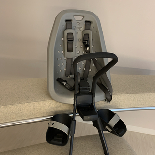  HYDEE.IIリヤチャイルドシートブラック Yepp mini （イエップ ミニ） 自転車用 チャイルドシート フロント取付タイプ