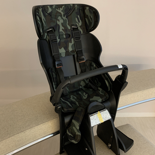  HYDEE.IIリヤチャイルドシートブラック Yepp mini （イエップ ミニ） 自転車用 チャイルドシート フロント取付タイプ