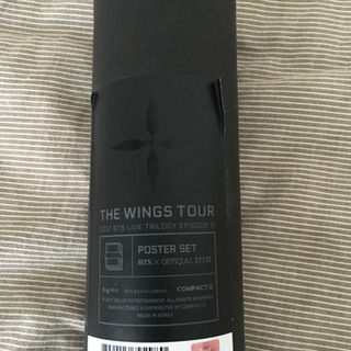 BTS 「THE WINGS TOUR」ポスターセット