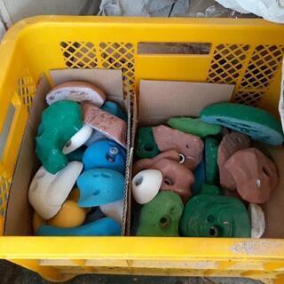 ボルダリングパネル　シューズ5足