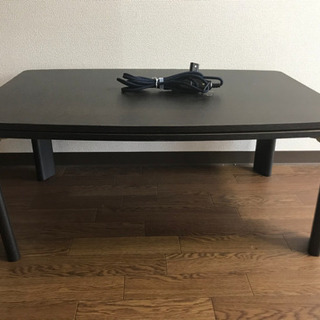 テーブル兼コタツ(足折り畳み可能)