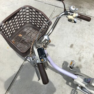 Panasonic パナソニック 電動アシスト自転車 20インチ パープル シニア