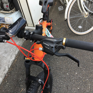 ○販売終了○自転車 マウンテンバイク 27.5インチ 21段変速 ライト付き