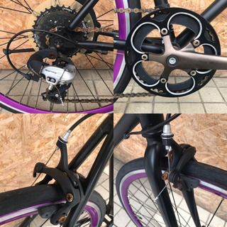 ASAHI アサヒ reunion レユニオン LILU クロスバイク 街乗り 通勤・通学