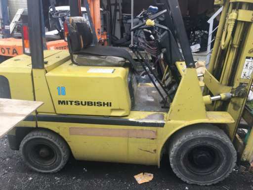 MITSUBISHIフォークリフト 1.8t 3マスト！ガソリン