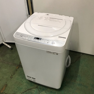 出ました！2019年製☆大型洗濯機☆シャープ 7kg☆送料無料地域あり☆2