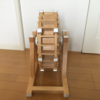 水車　【木製手作り水車】 木工作品集 №196 水車
