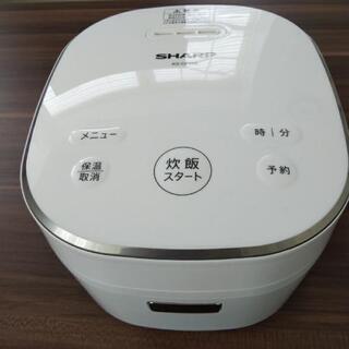 シャープ SHARP
炊飯器新品同様3合KS-CF05B-W ホ...