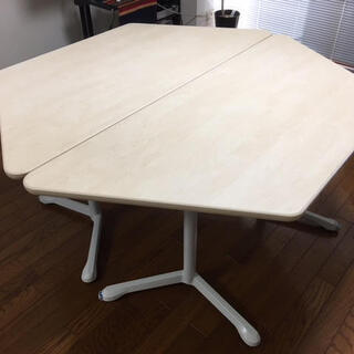 フラップテーブル２台セット