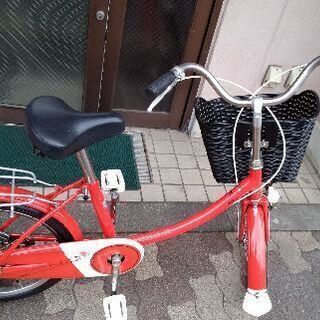 ビンテージ]National 赤い風船 20吋小径自転車 シングル/レッド